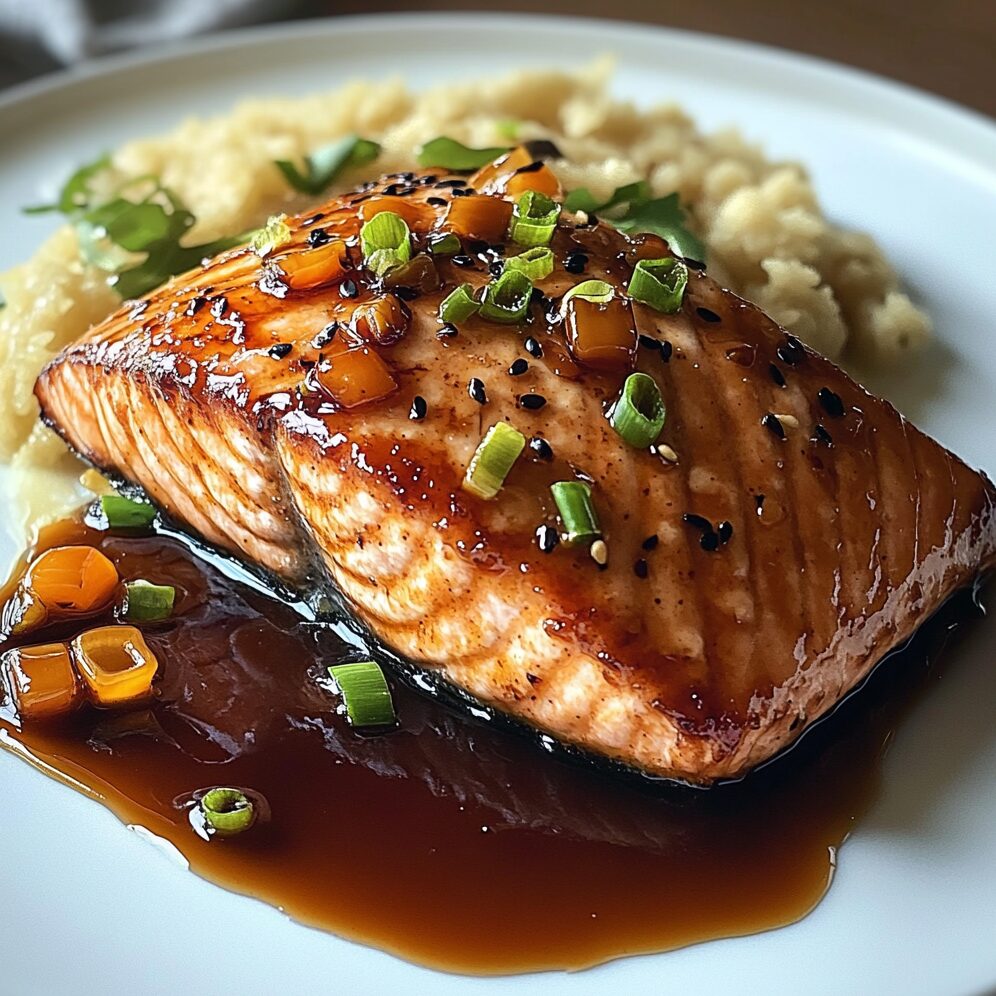 Caramel Miso Seared Salmon 2 Caramel Miso Seared Salmon