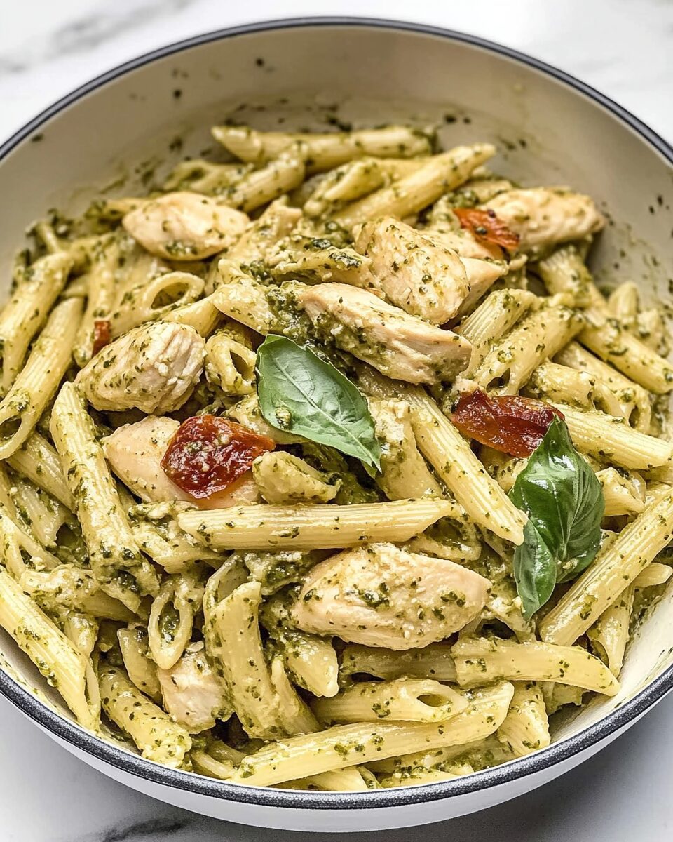 Creamy Pesto Chicken Pasta