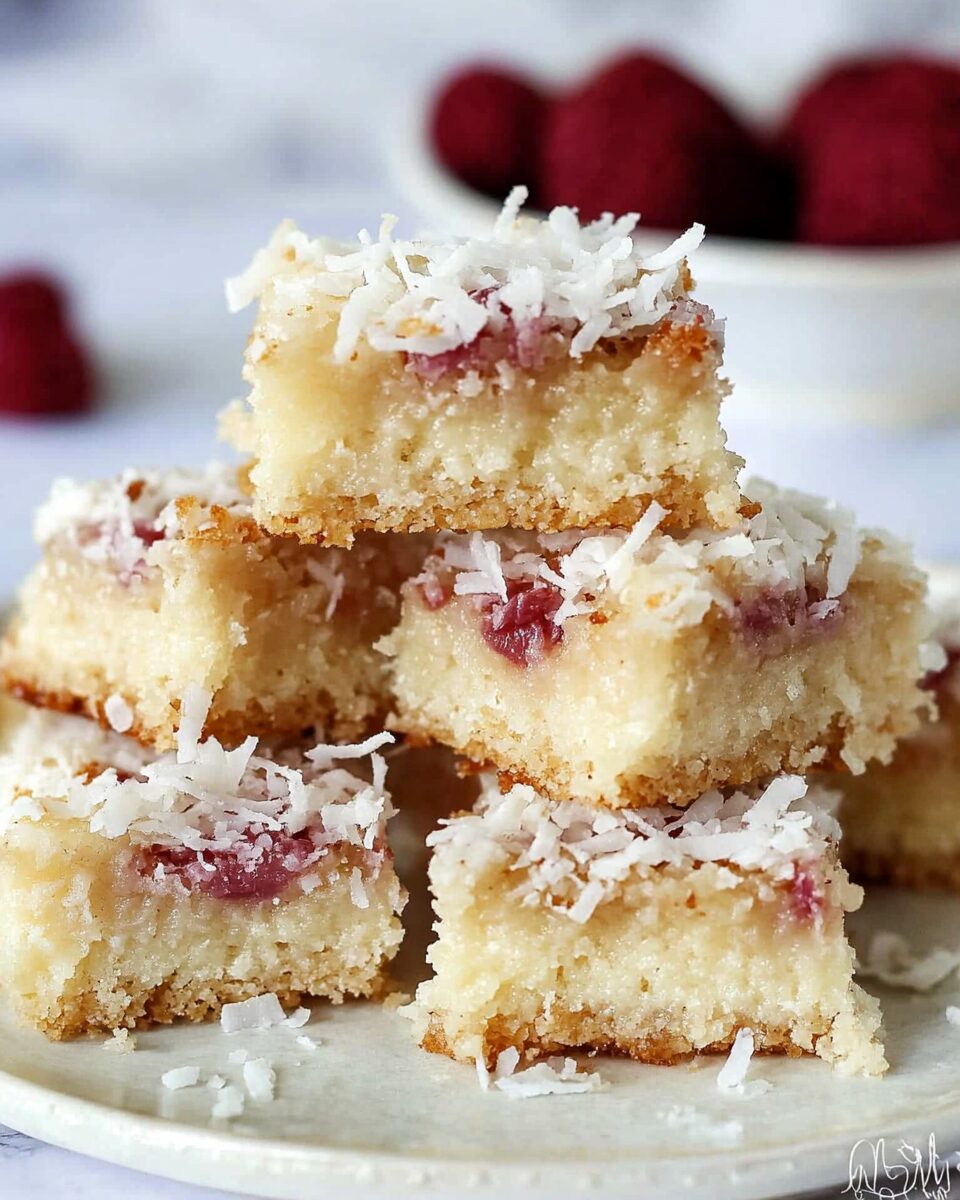 Keto Coconut Squares