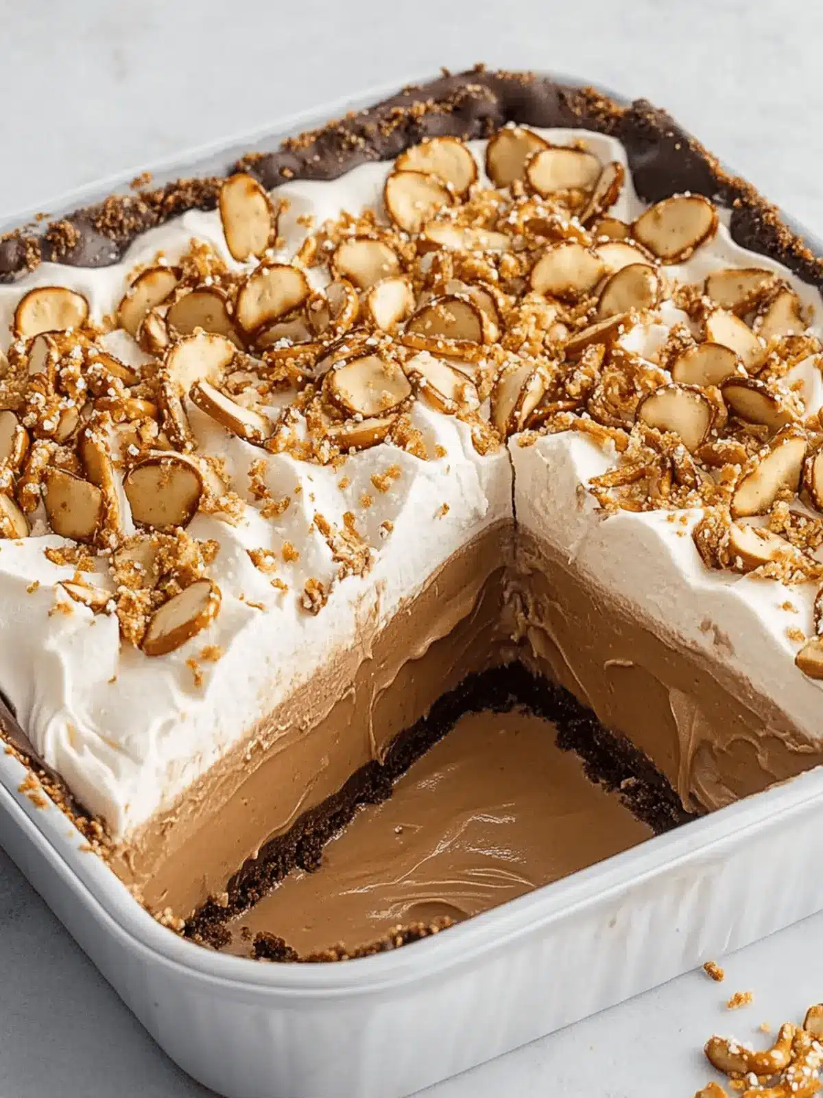 Delicious Peanut Butter Chocolate Pretzel Pie Made Easy 4 Delicious Peanut Butter Chocolate Pretzel Pie Made Easy