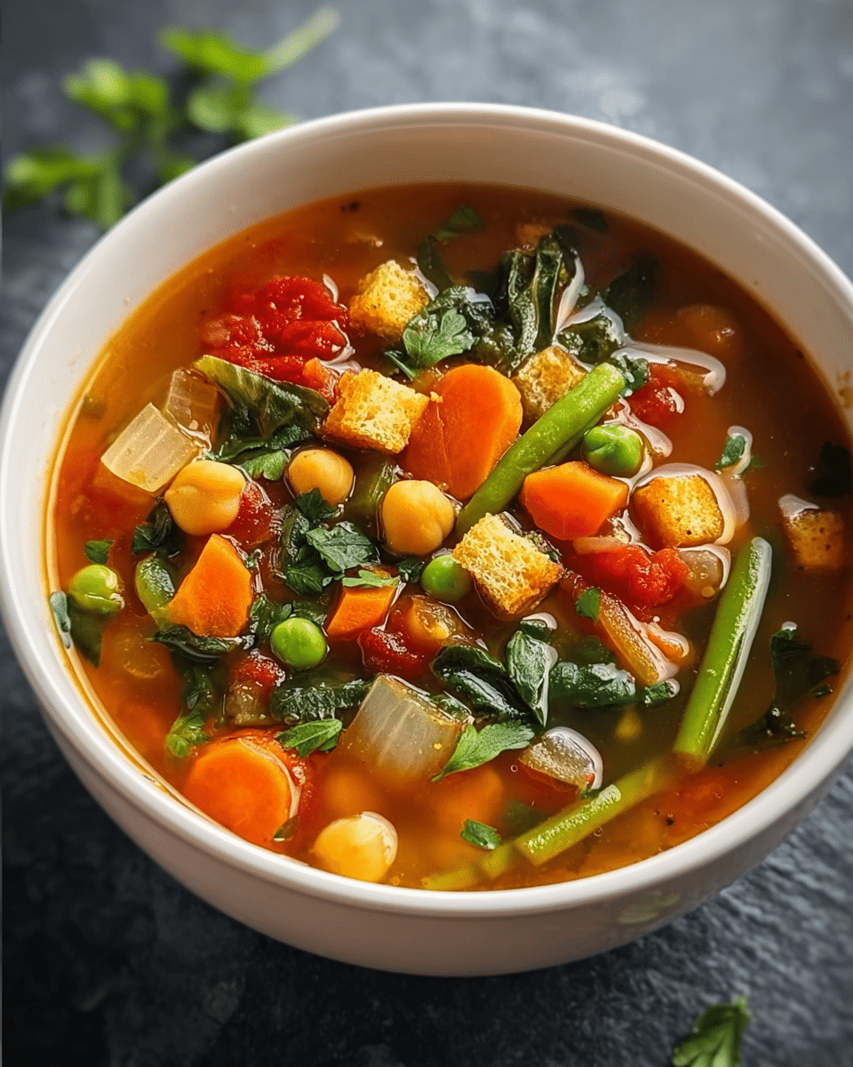 High Protein Vegetable Soup