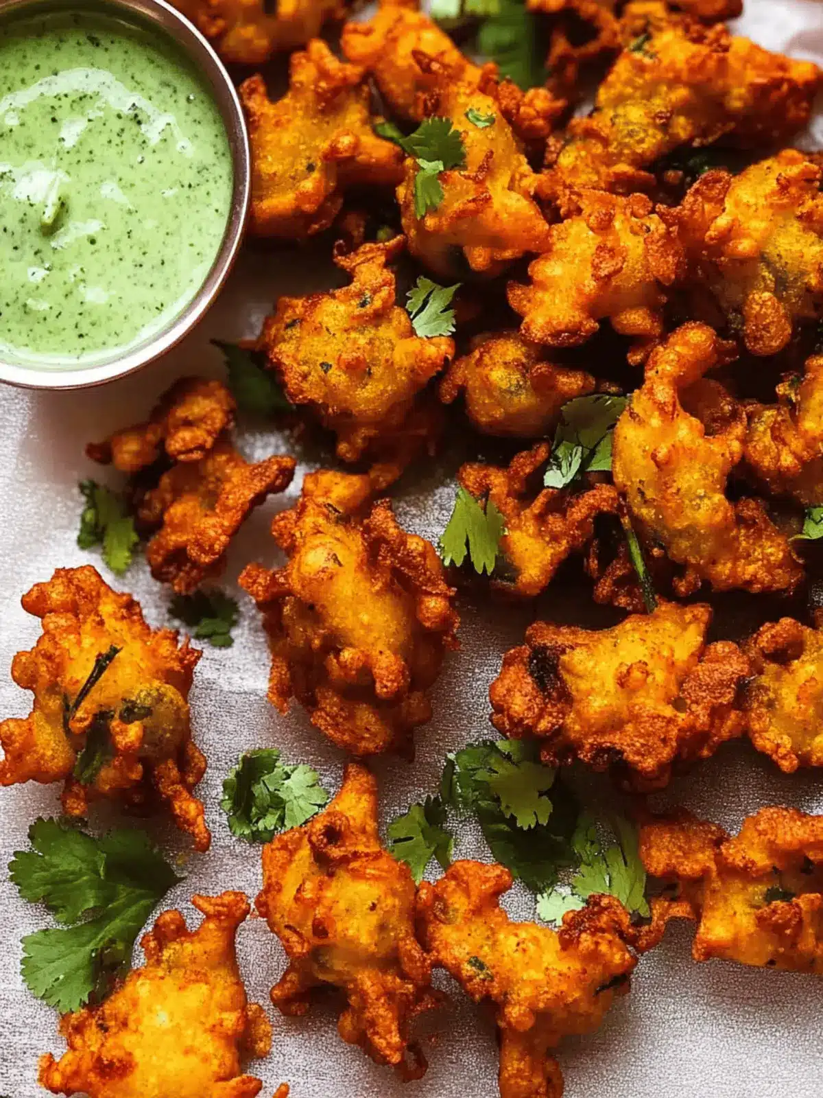 Irresistible Pakoras: Crispy Vegan Fritters You’ll Love 3 Pakoras