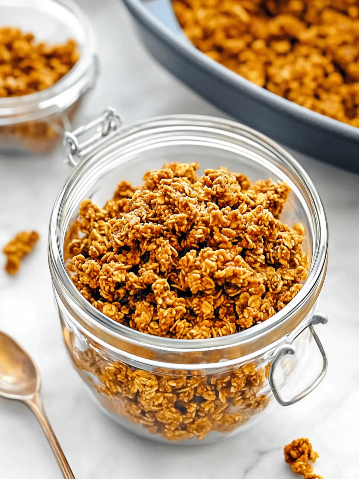 Healthy Pumpkin Spice Granola