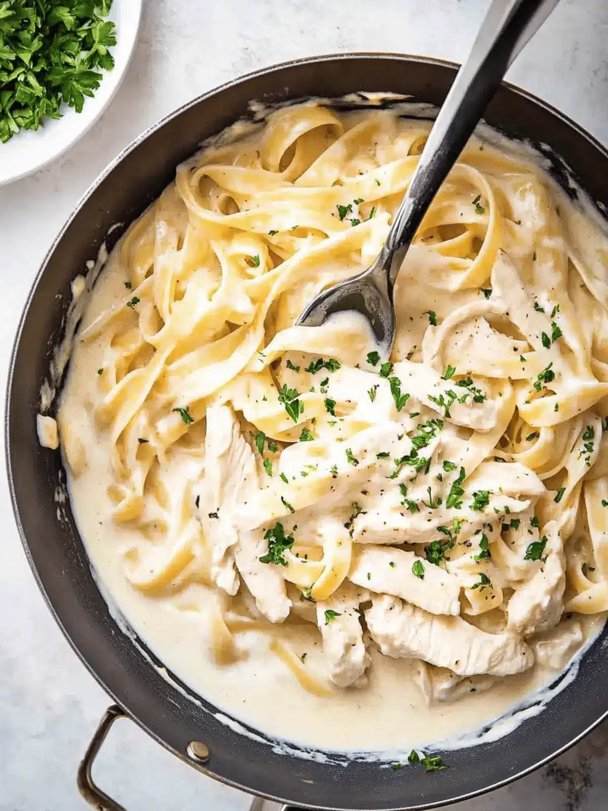 Chicken Alfredo Pasta 4 Chicken Alfredo Pasta