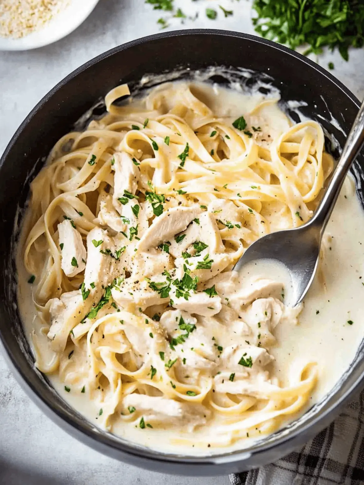 Chicken Alfredo Pasta 2 Chicken Alfredo Pasta