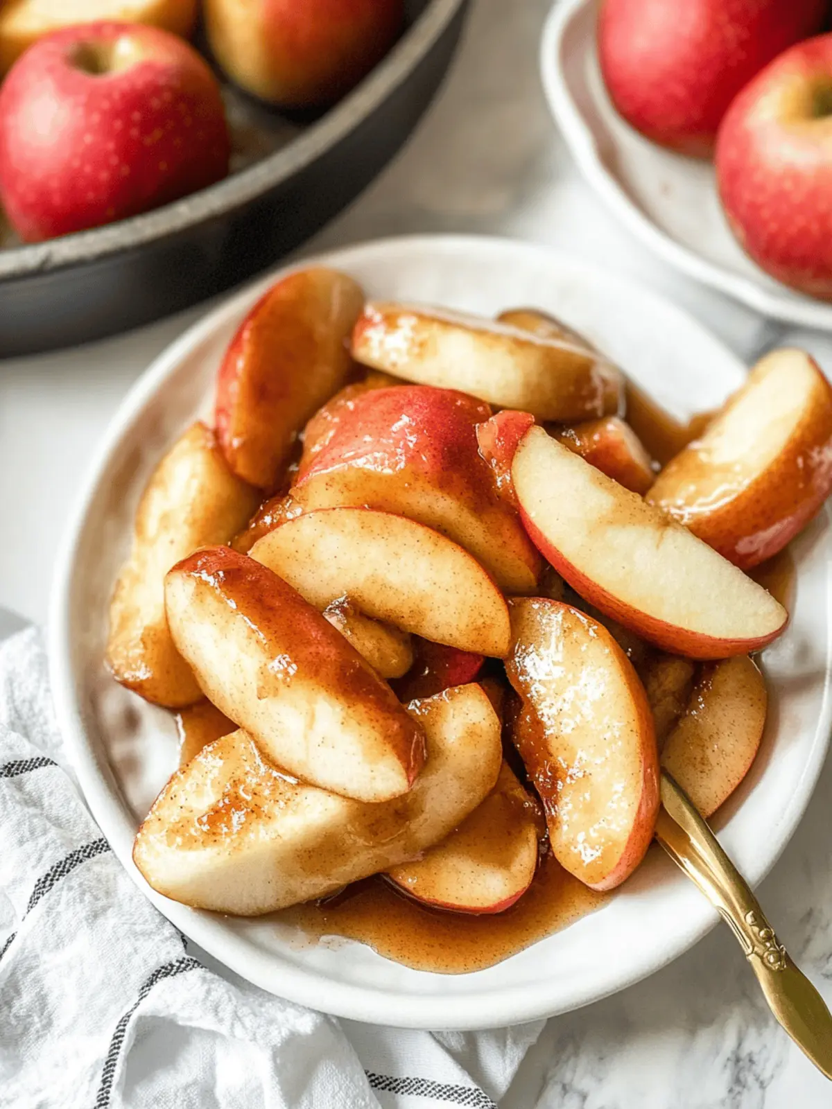Irresistible Fried Apples: Cozy Dessert in Just 20 Minutes 2 Fried Apples