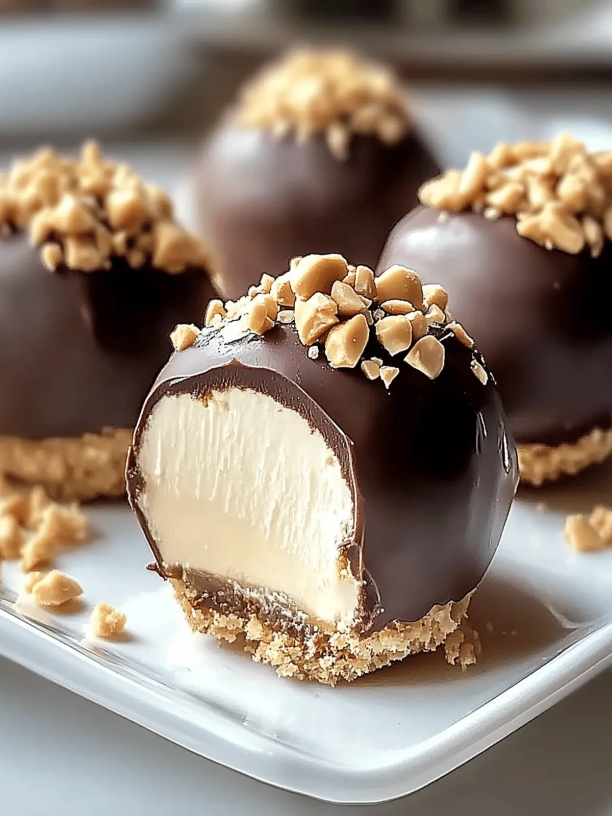 Decadent No-Bake Peanut Butter Cheesecake Balls You'll Love 2 No-Bake Peanut Butter Cheesecake Balls