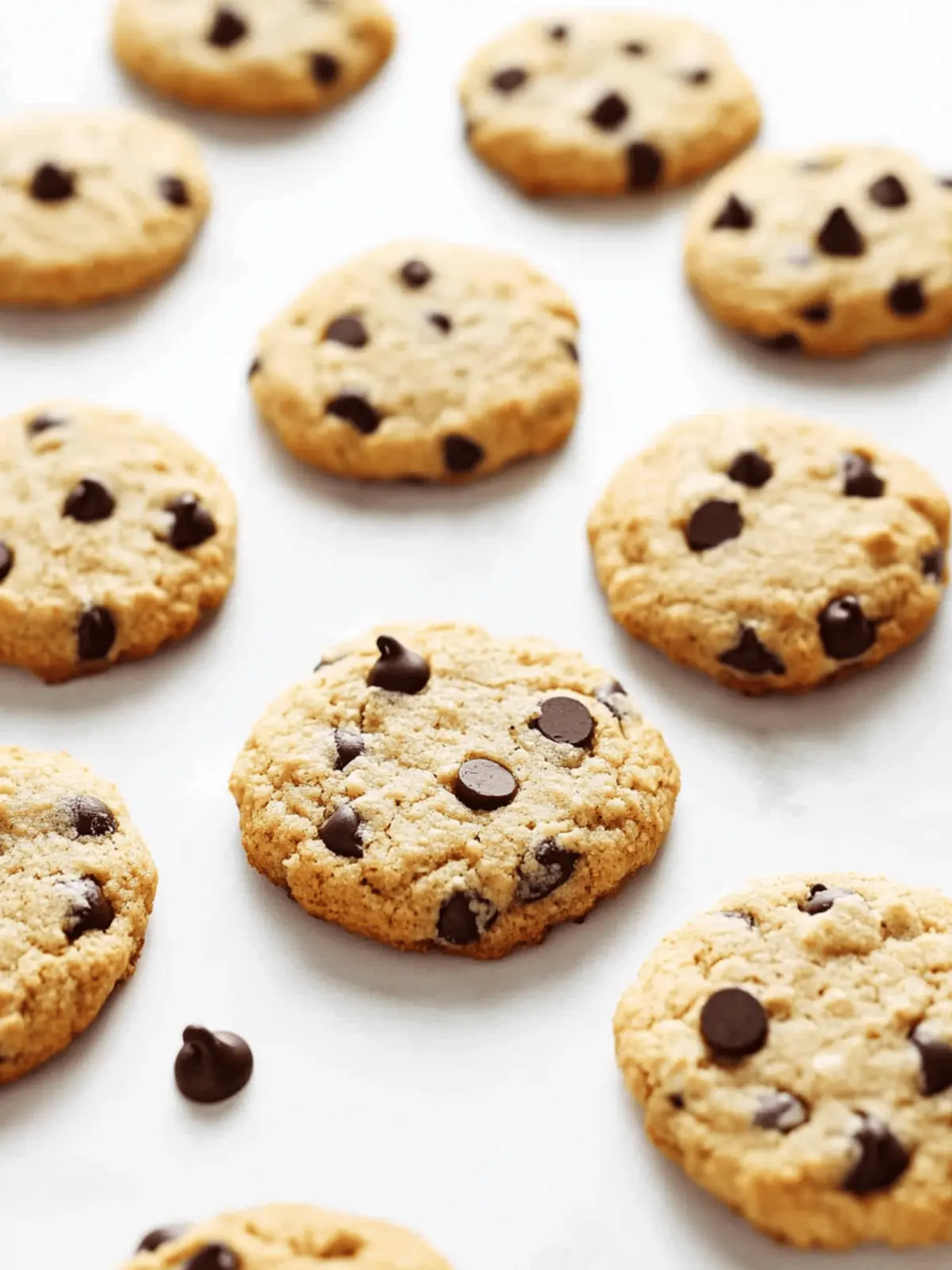 Decadent Keto Chocolate Chip Cookies Recipe - 2 Net Carbs Enjoy! 4 Keto Chocolate Chip Cookies Recipe - 2 Net Carbs!