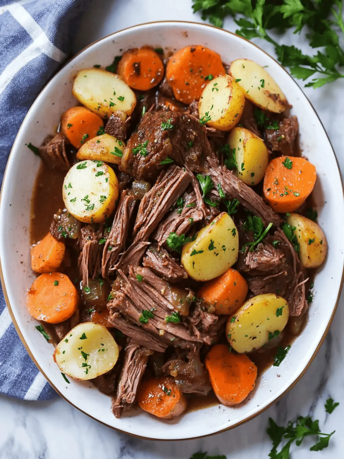 Classic Slow Cooker Pot Roast