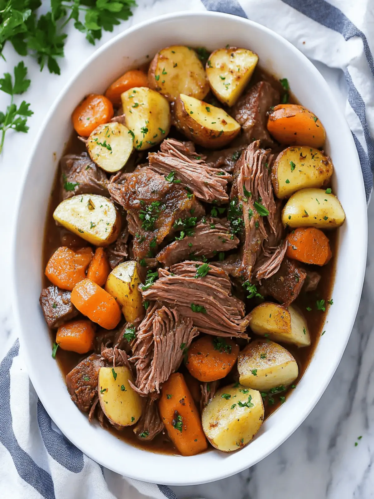 Classic Slow Cooker Pot Roast