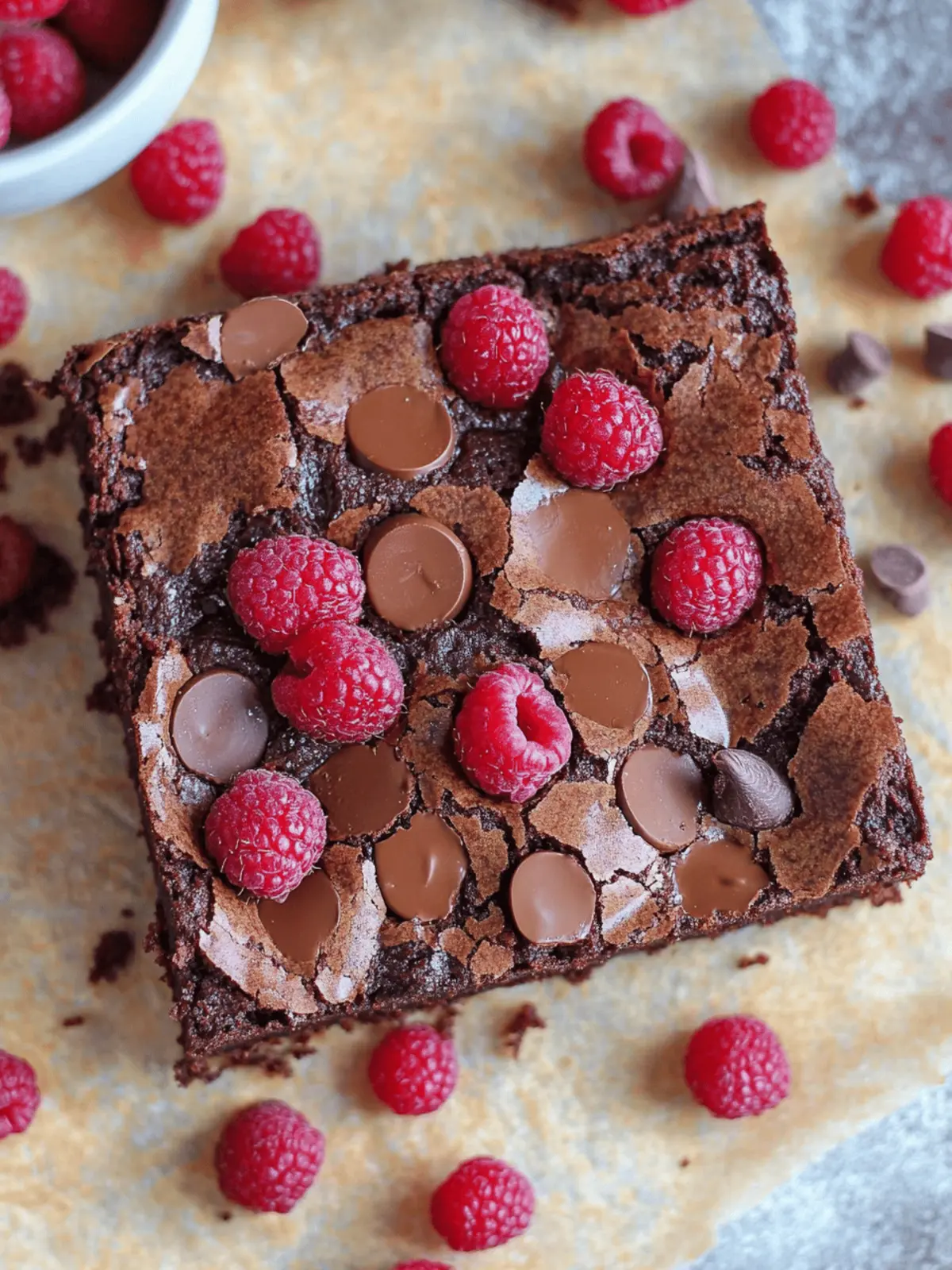 Decadent Chocolate Raspberry Brownies For Ultimate Indulgence Recipessin