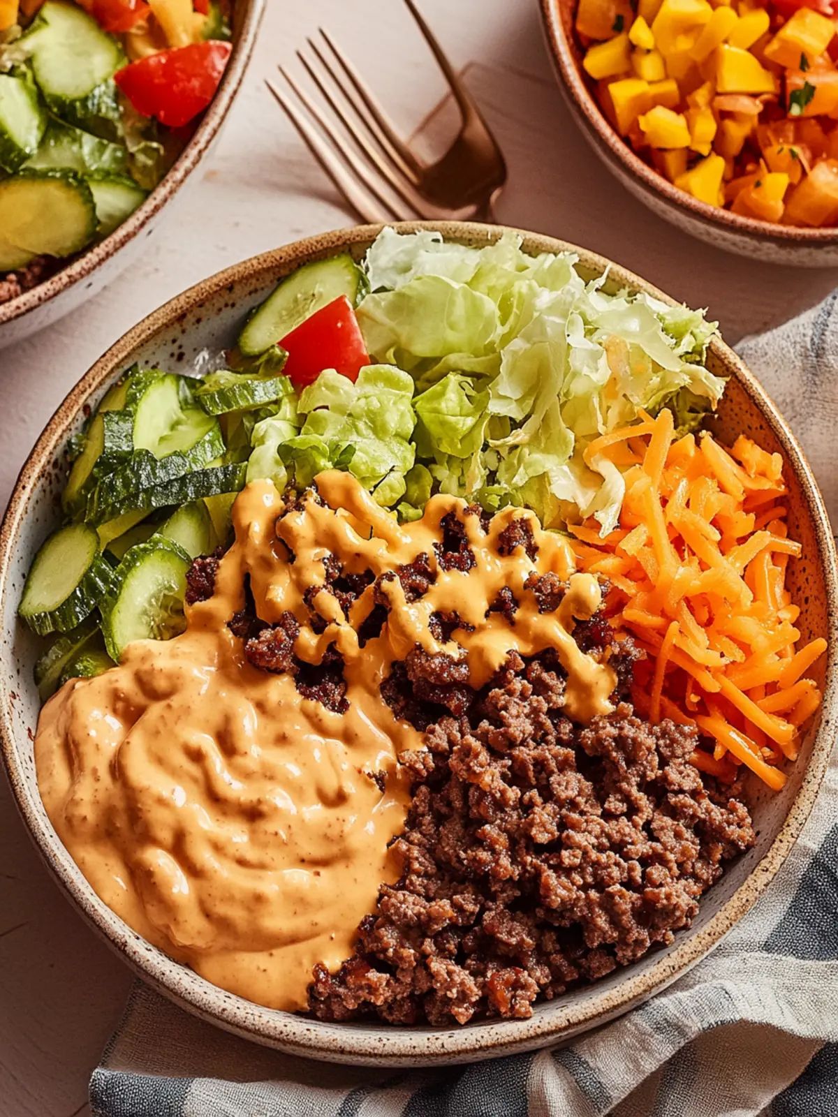Ultimate Burger Bowls