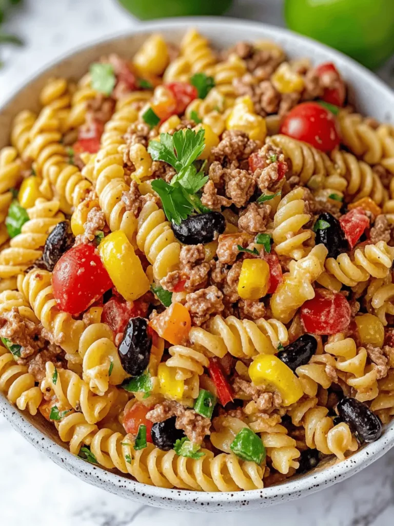 Cowboy Pasta Salad Recipe
