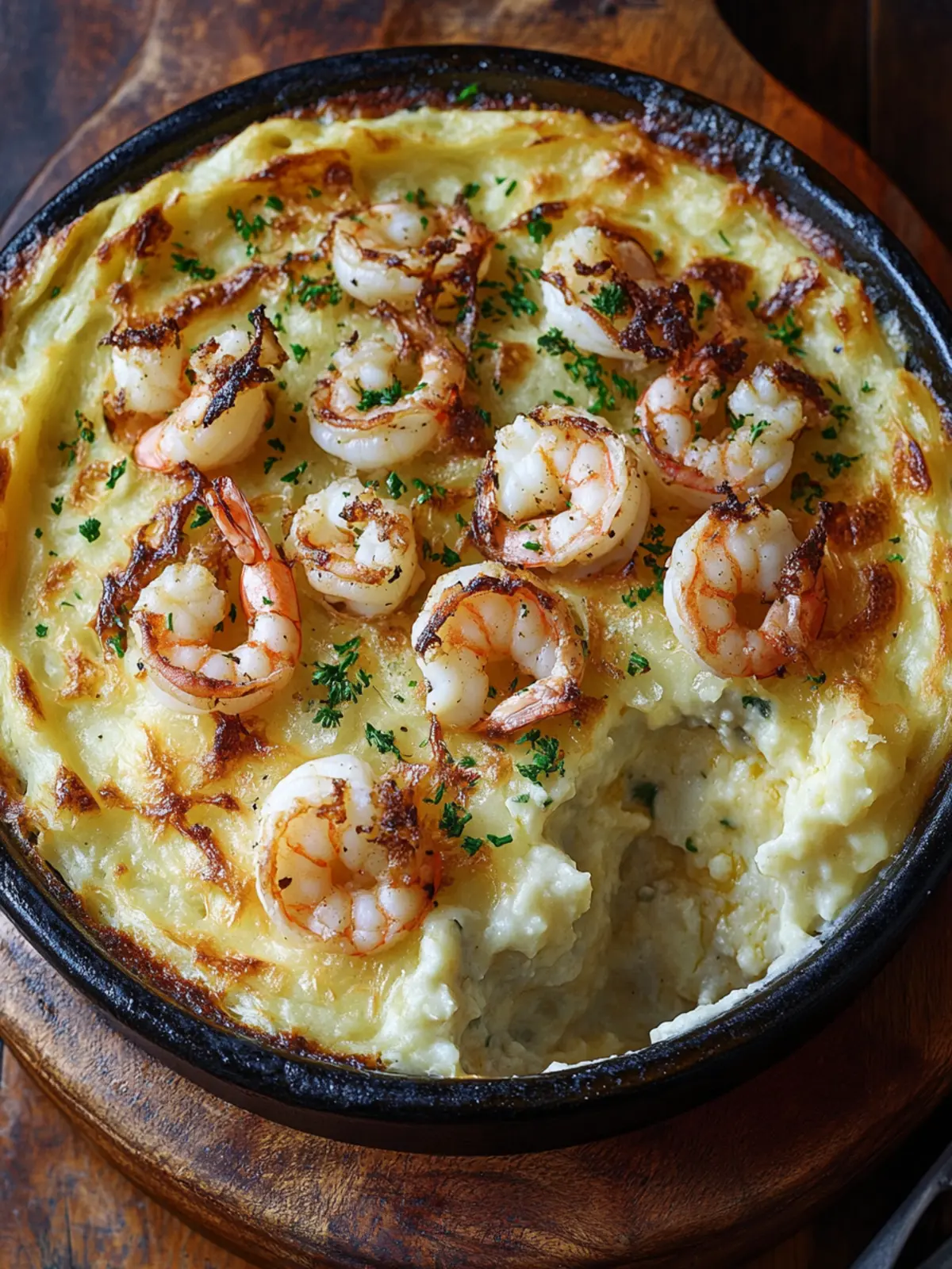 Seafood Shepherd’s Pie Recipe with Crab & Shrimp