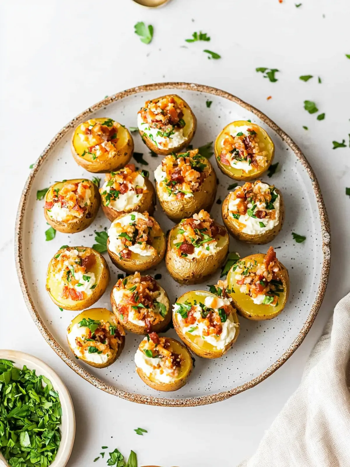 Mini Baked Potatoes: Irresistible Snacks for Any Gathering 4 Mini Baked Potatoes