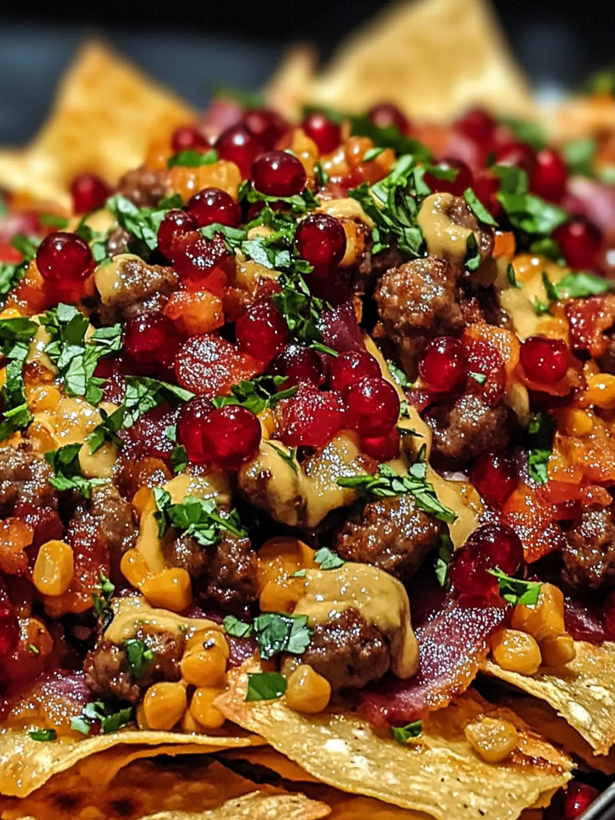 Festive Christmas Nachos with Sausages and Bacon Bliss to Share 5 Christmas Nachos with Sausages and Bacon Bliss to Share