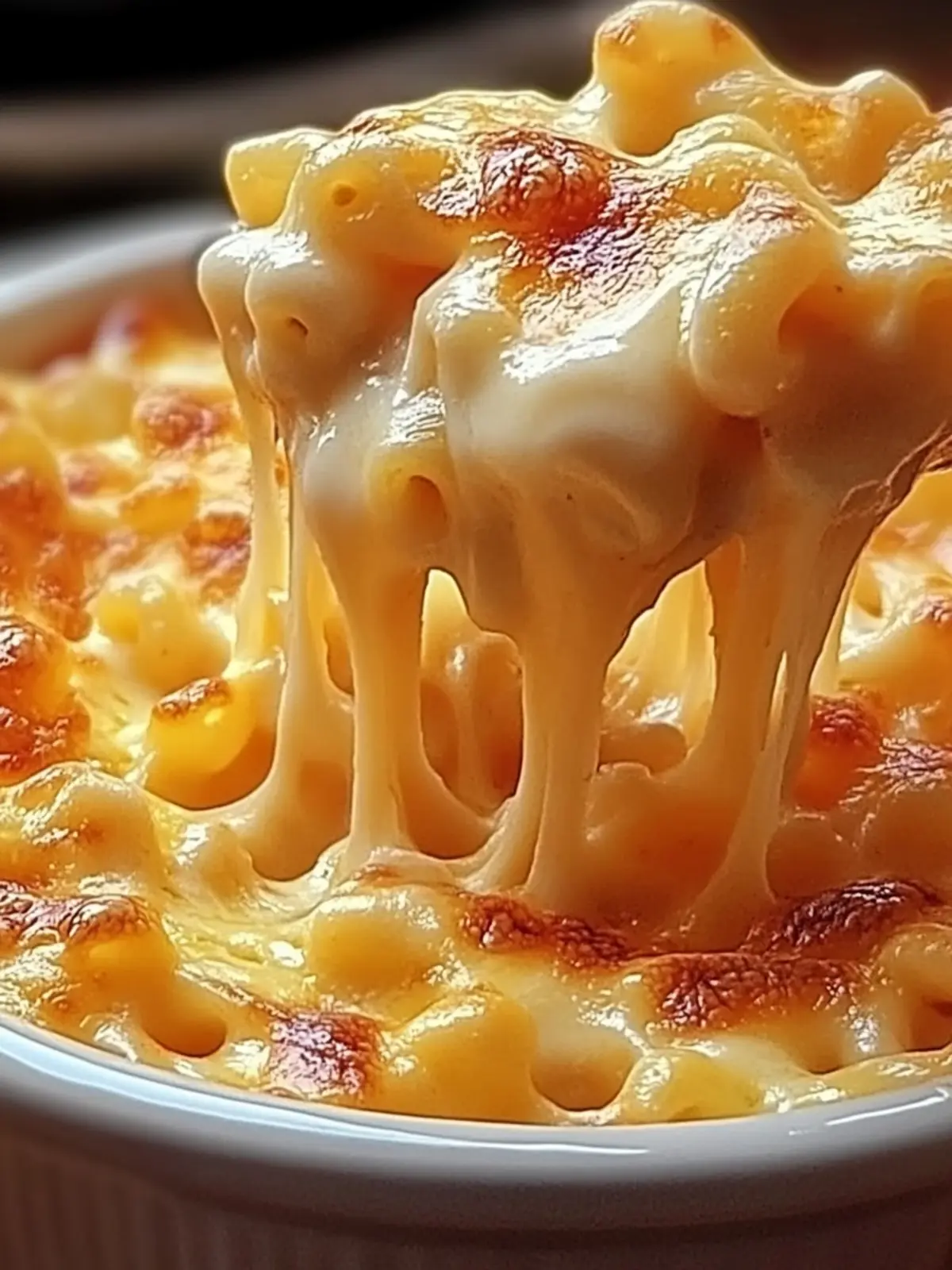 Gourmet Baked Mac and Cheese with a Crunch