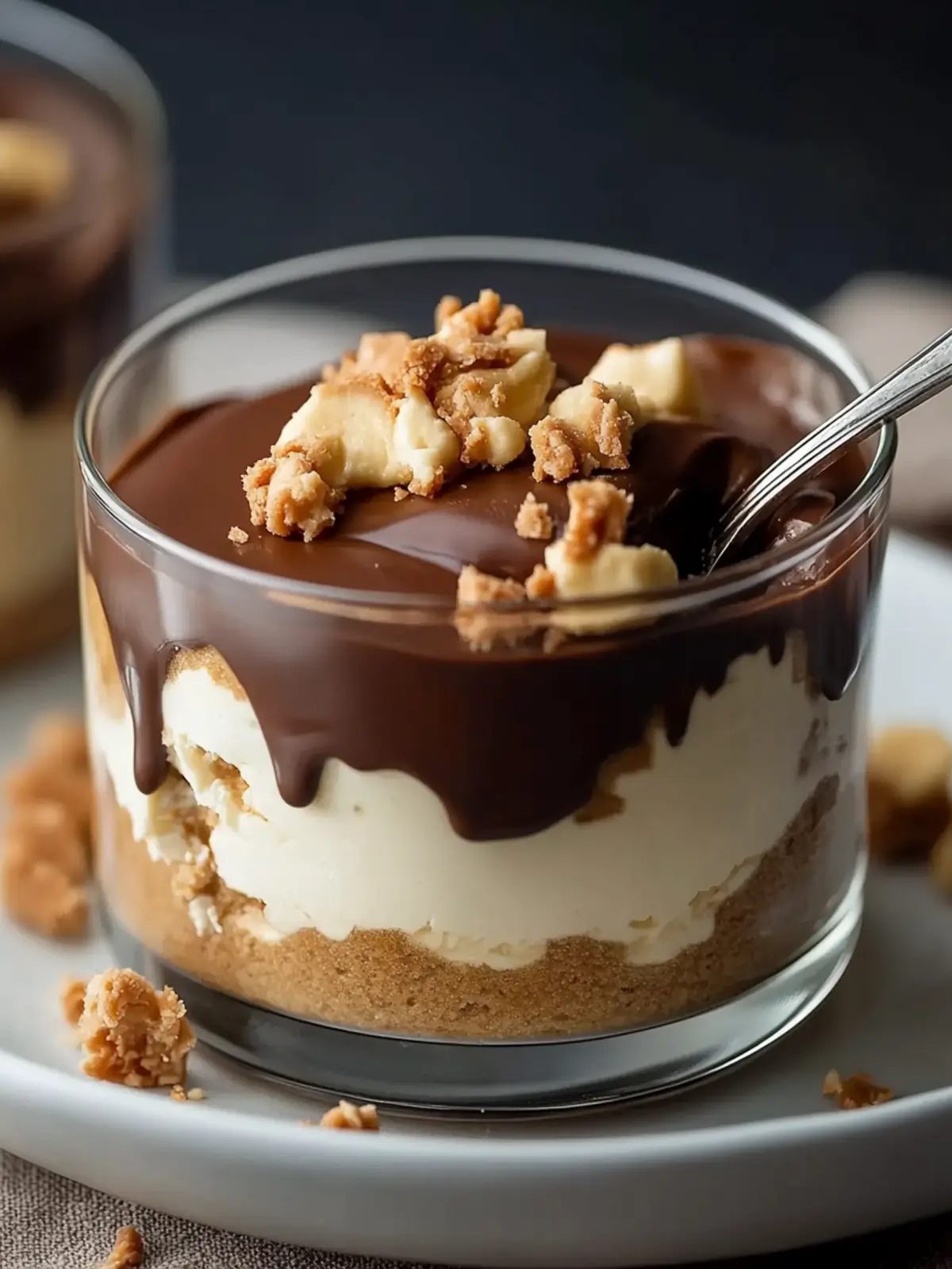 Peanut Butter Cup Cottage Cheese Mousse