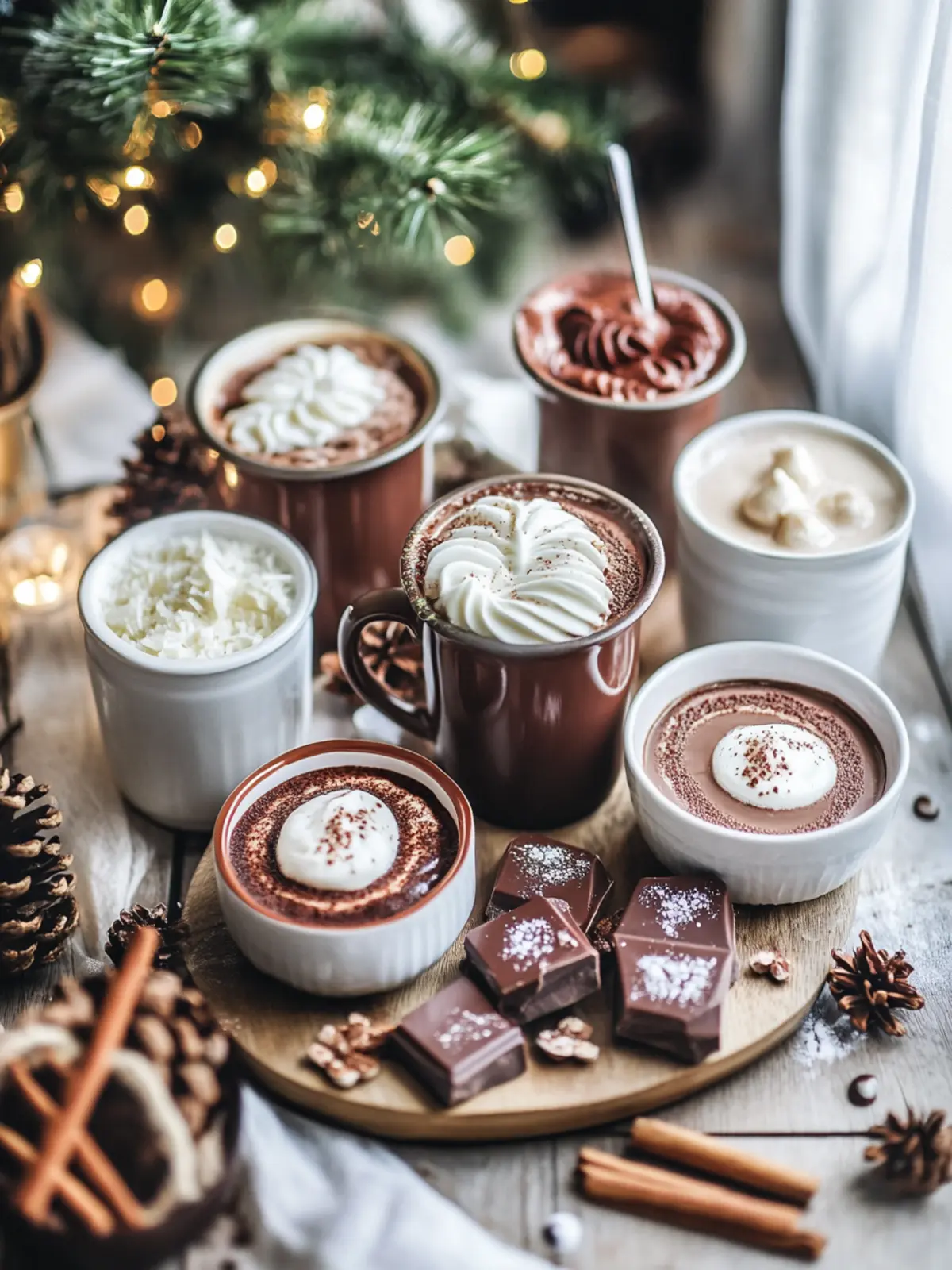 Holiday Hot Chocolate Board