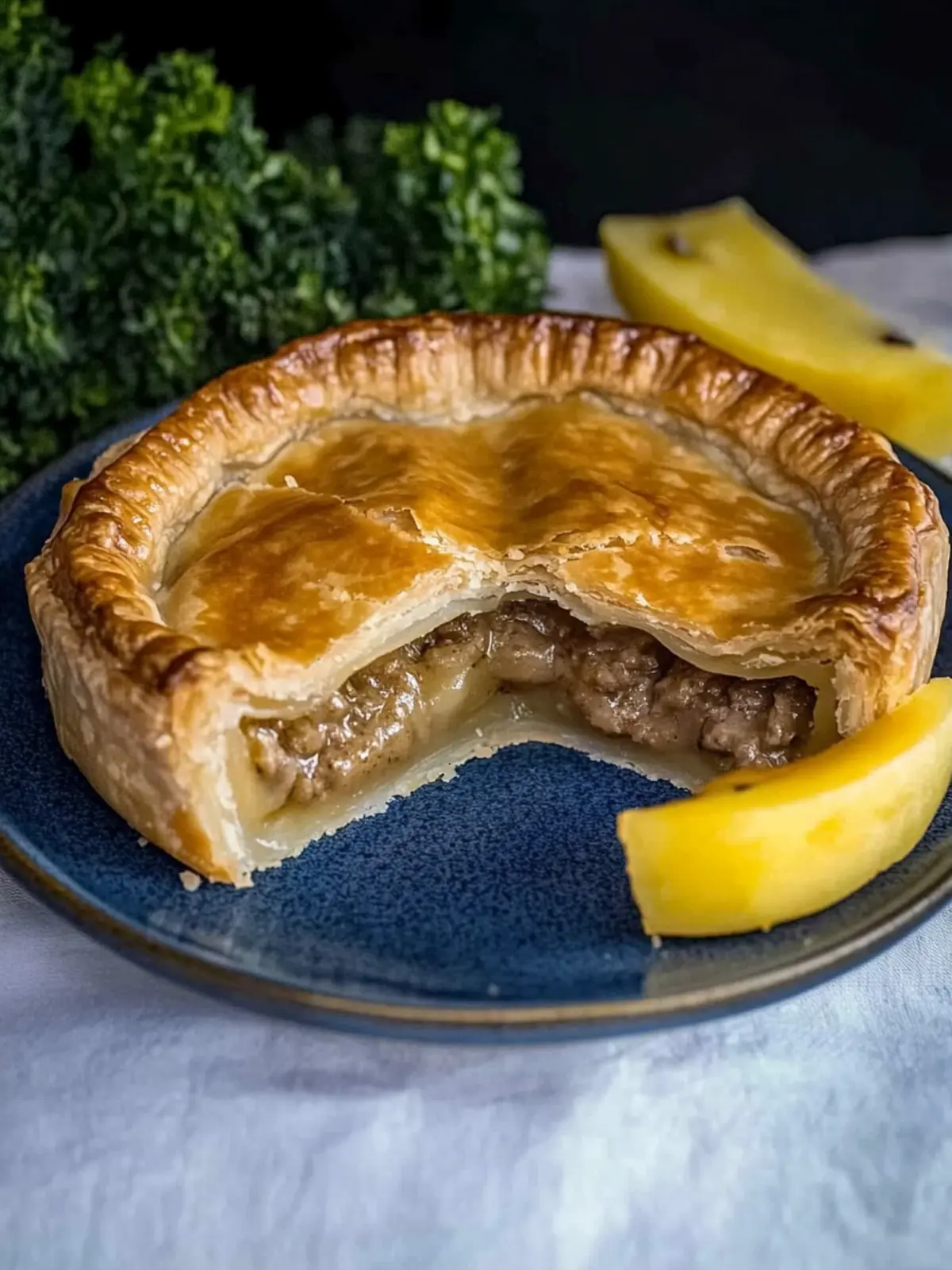 Traditional Savory Baked Scotch Pie
