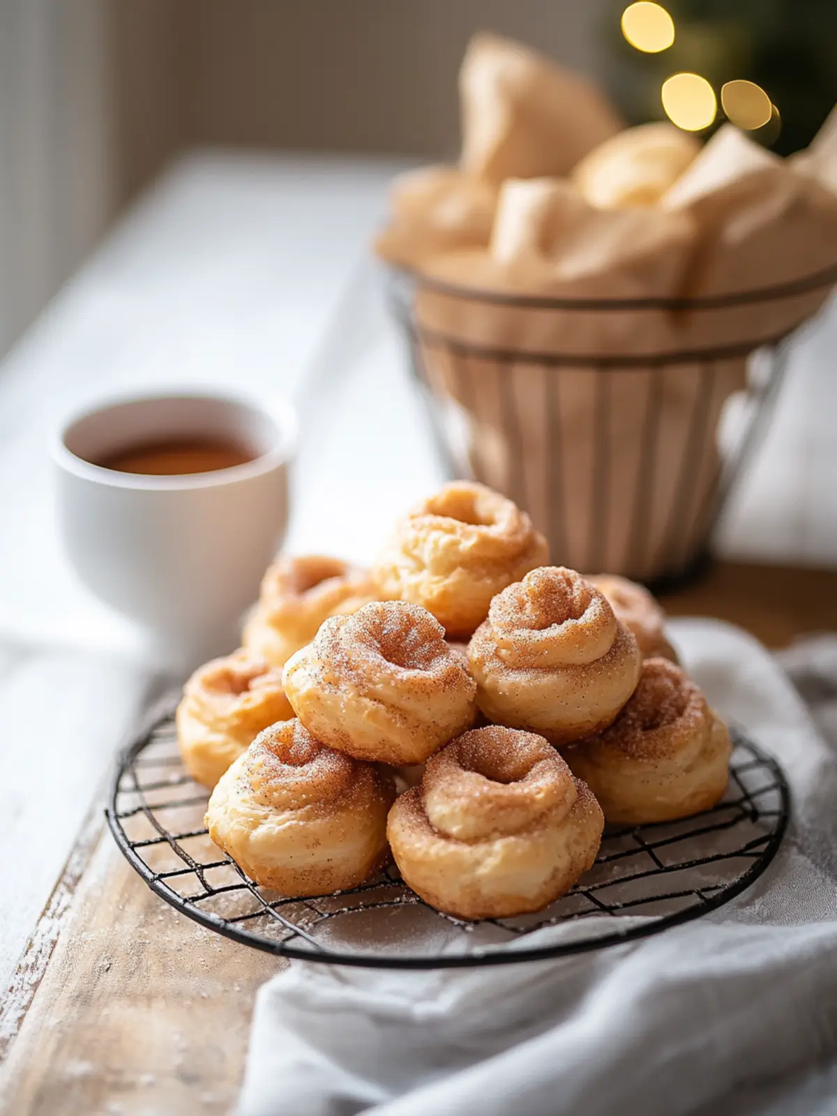 Cinnamon-Sugar Breakfast Puffs