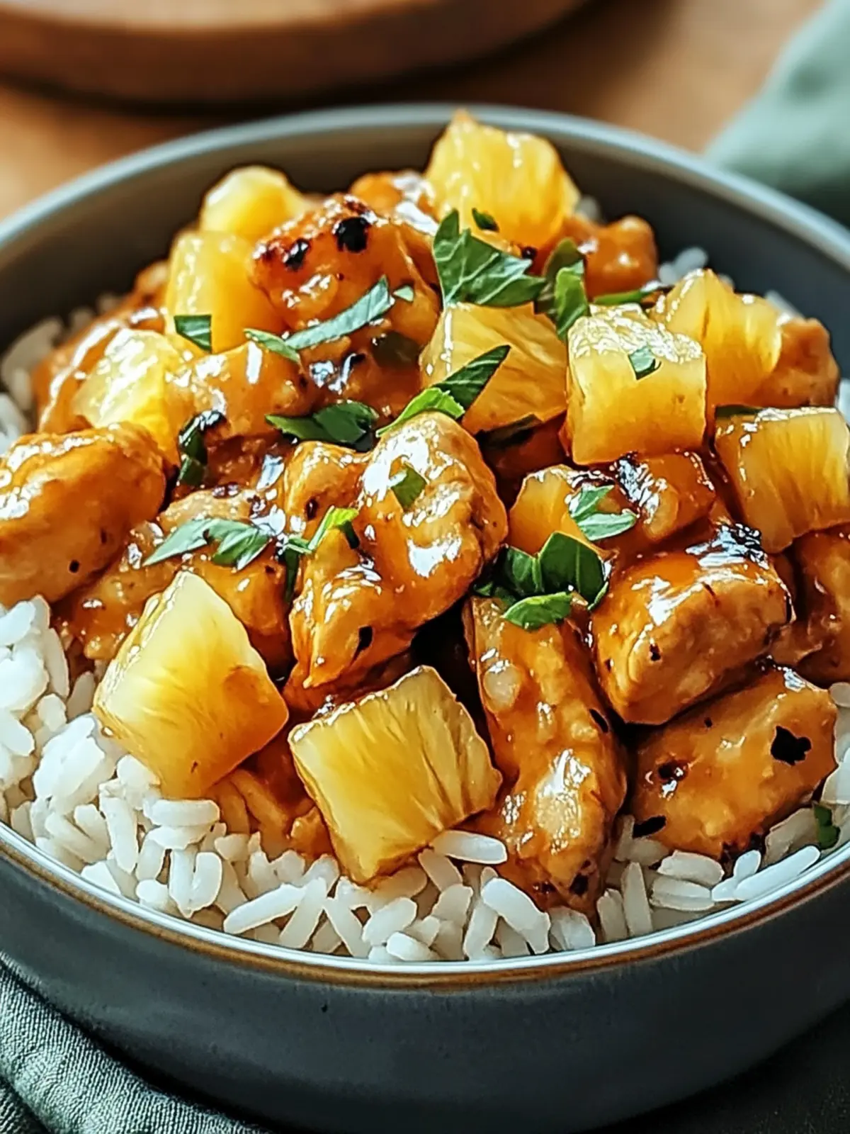 Pineapple Chicken and Rice