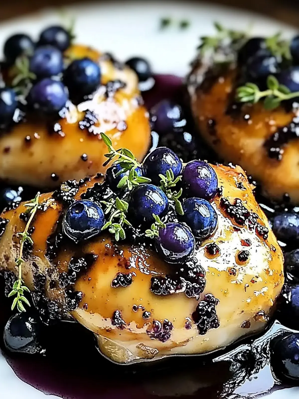 Best-Ever Blueberry Thyme Chicken