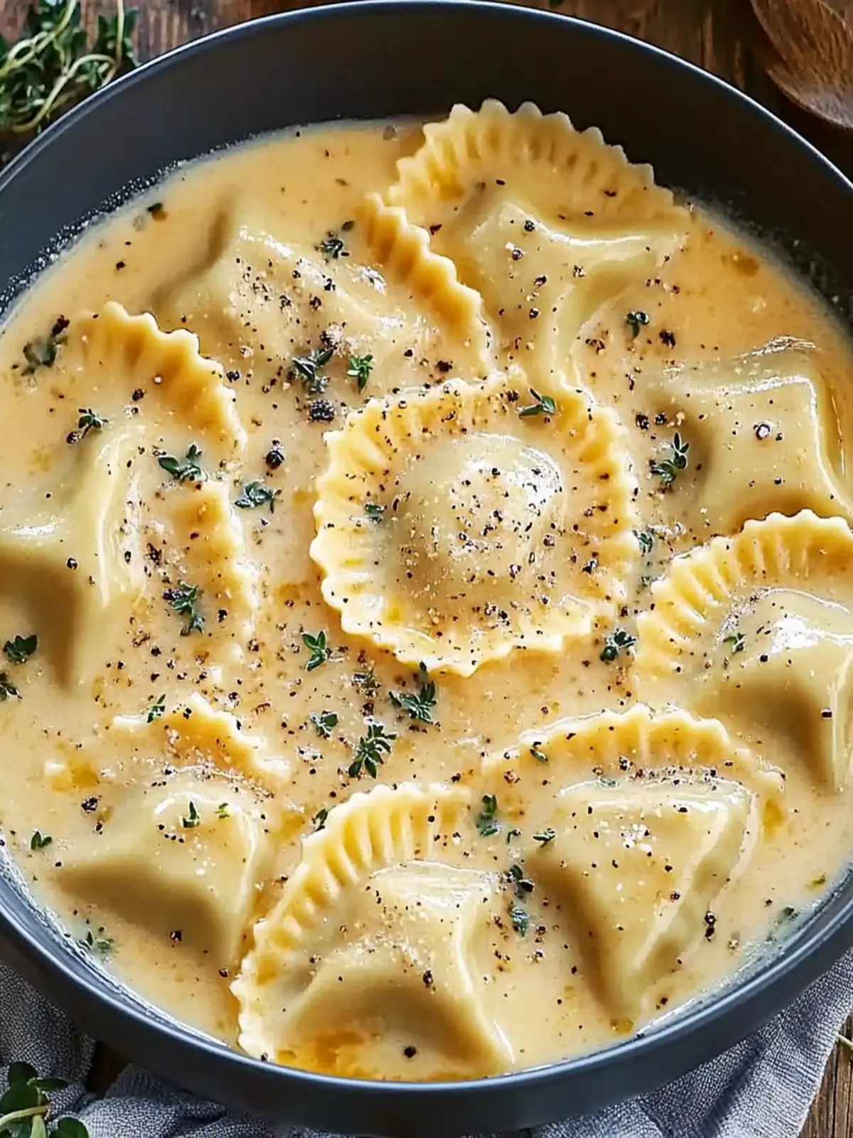 Cozy Creamy Ravioli Sauce: A Hug in Every Bite 2 Cozy Creamy Ravioli Sauce