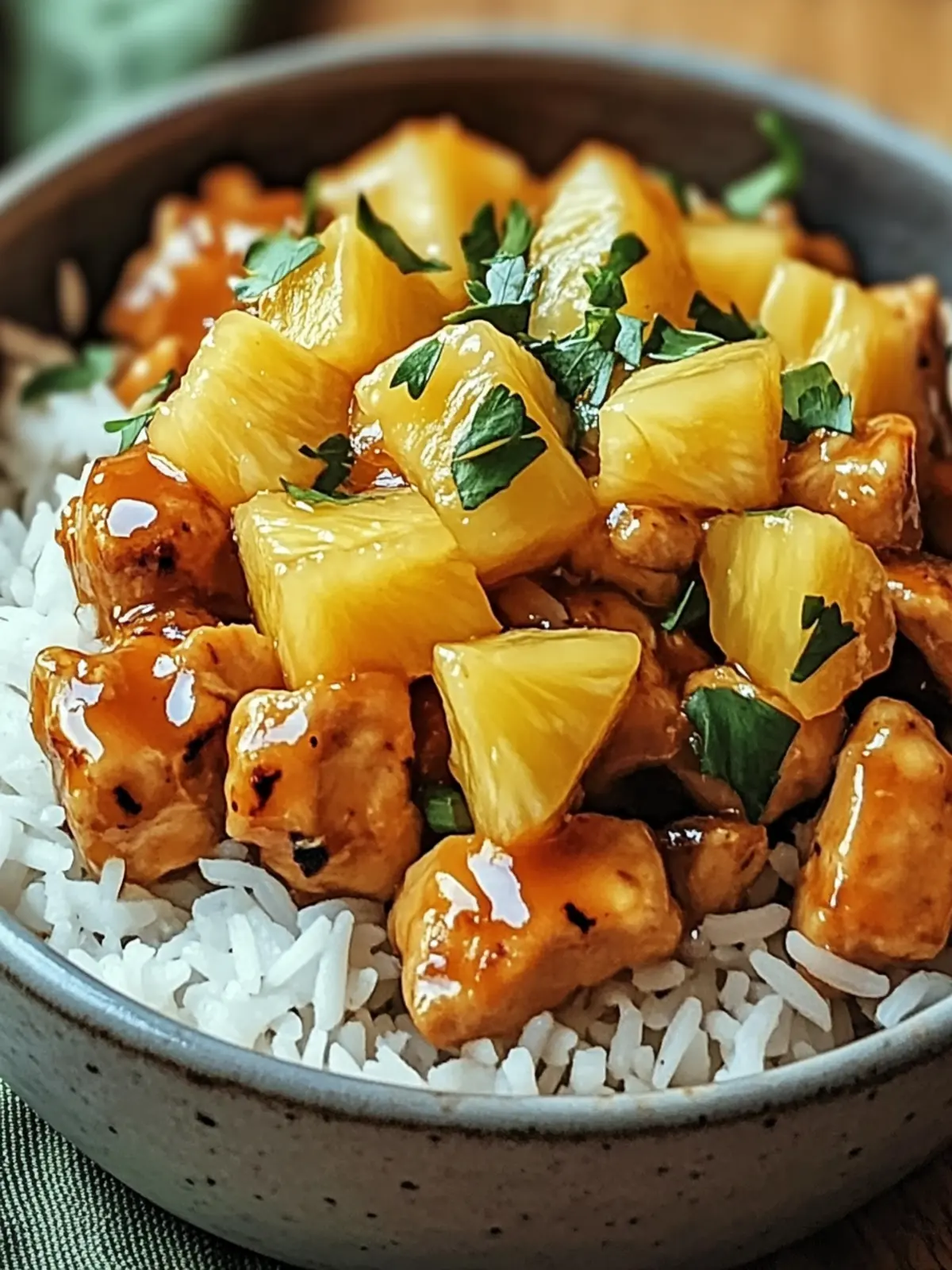 Pineapple Chicken and Rice