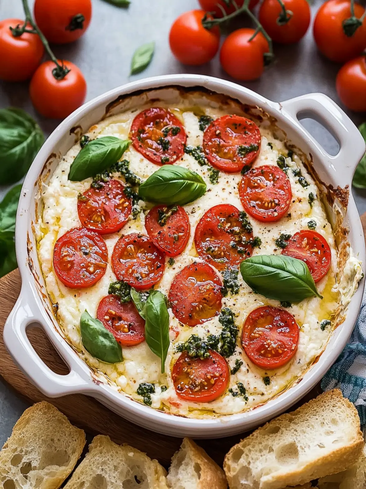 Easy Caprese Dip