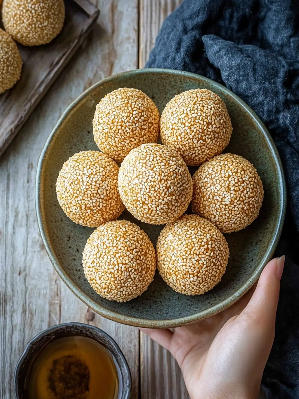 How to make Crispy Sesame Balls – Jian Dui