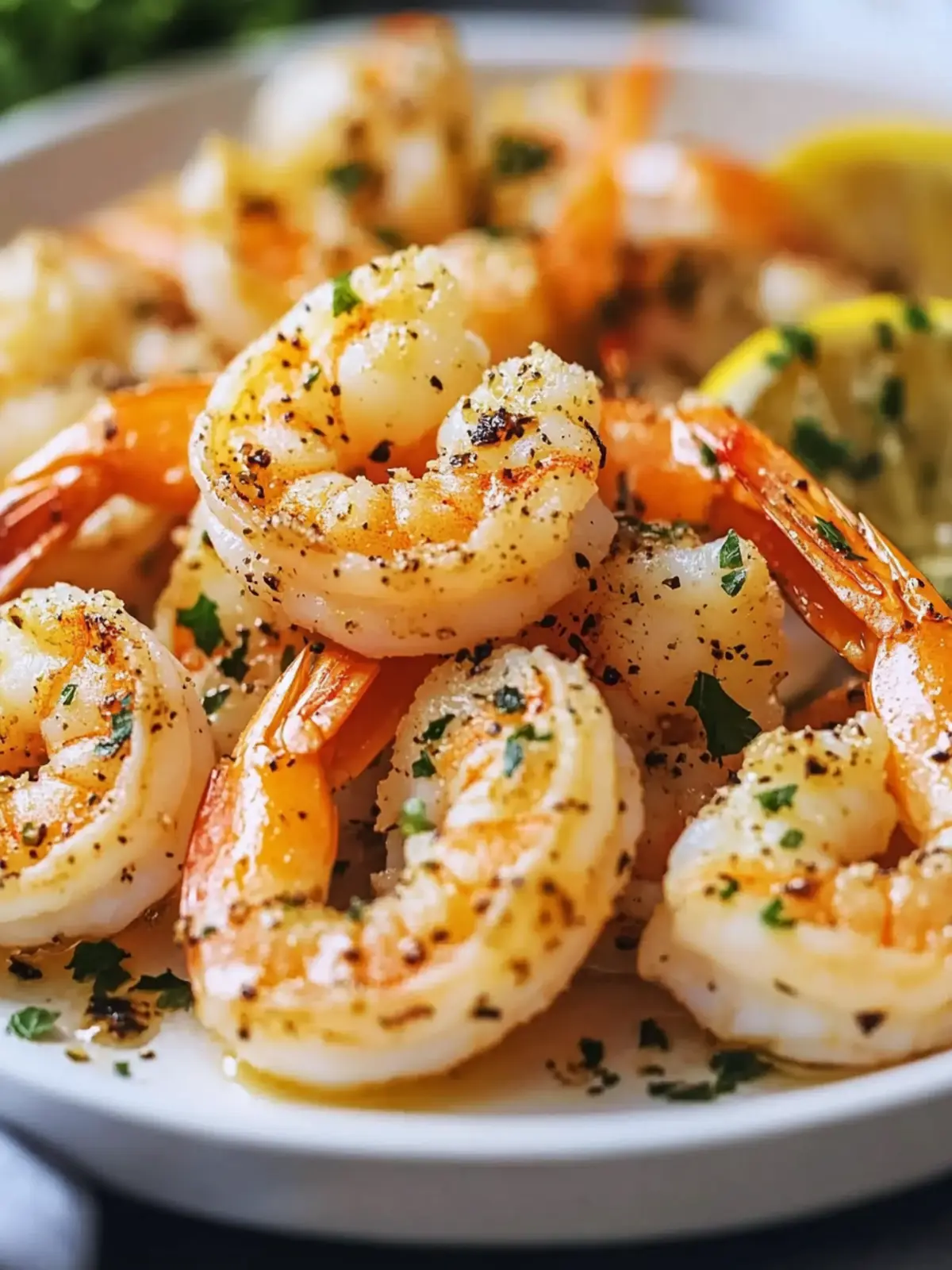 Garlic Parmesan Roasted Shrimp