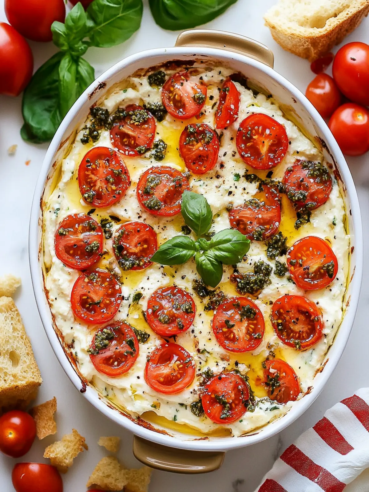 Easy Caprese Dip