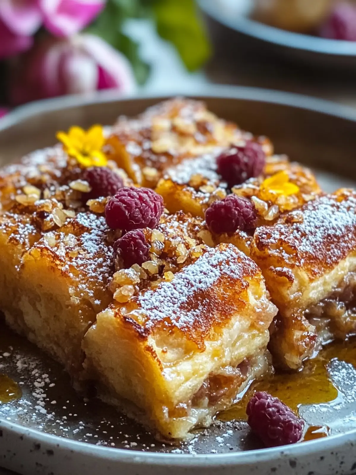 Baklava French Toast Bake