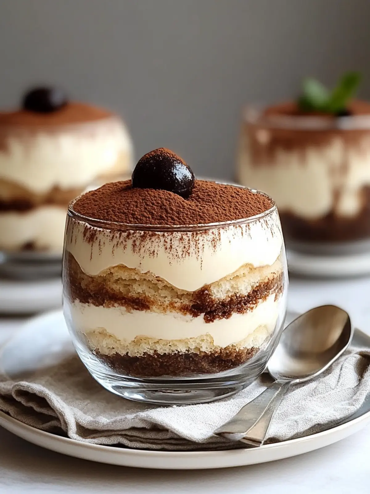 Keto Tiramisu for Two