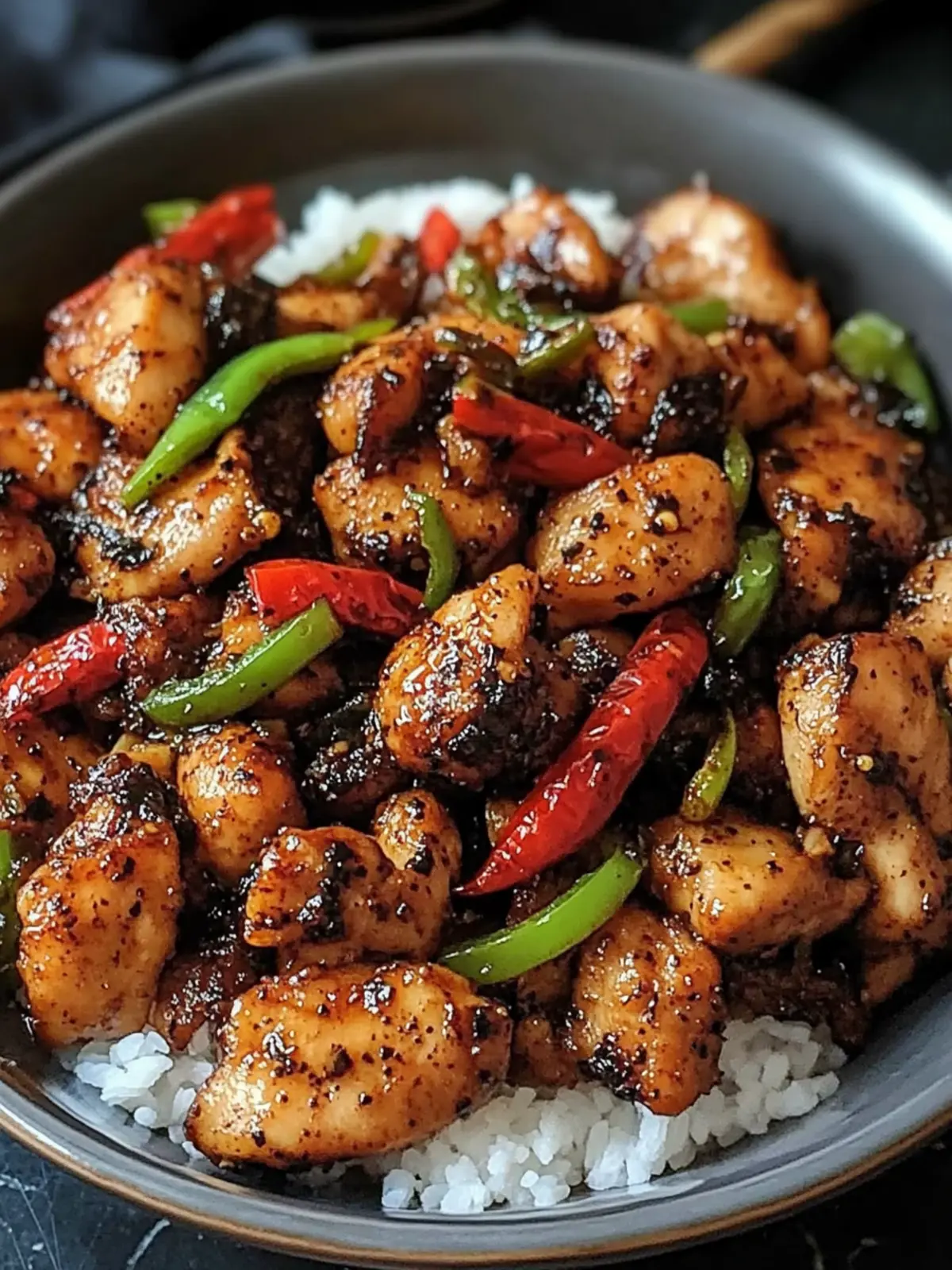 Easy Black Pepper Chicken