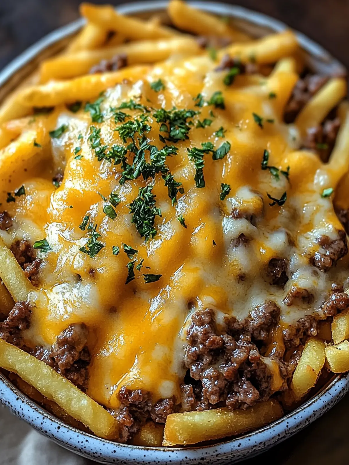 Best Cheeseburger French Fry Casserole