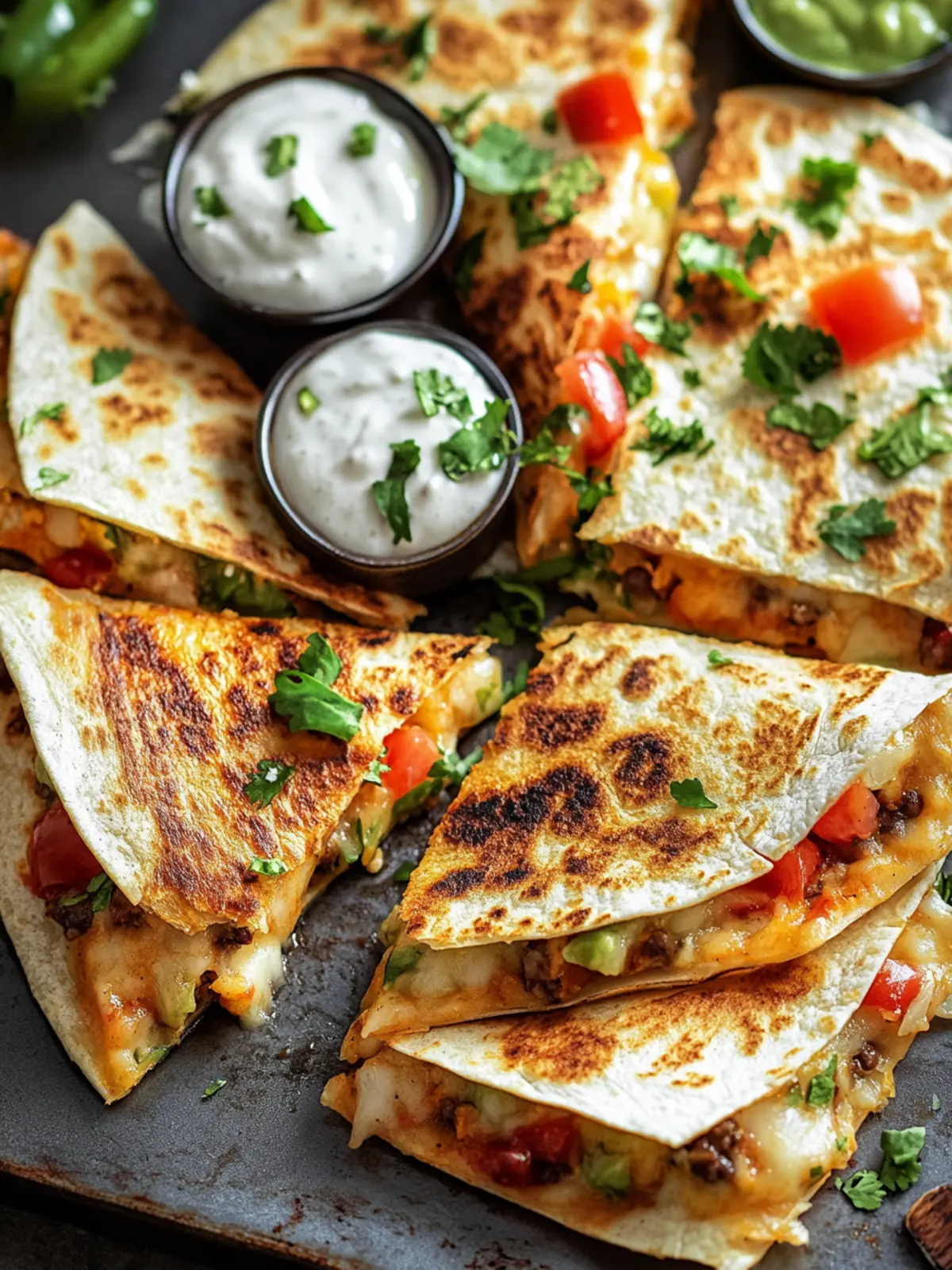 Sheet-Pan Quesadillas