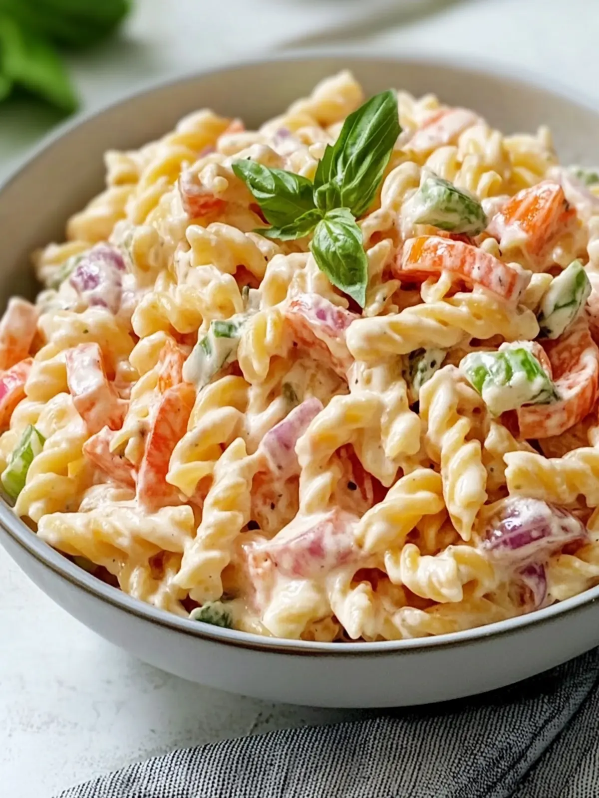Pink Cadillac Pasta Salad