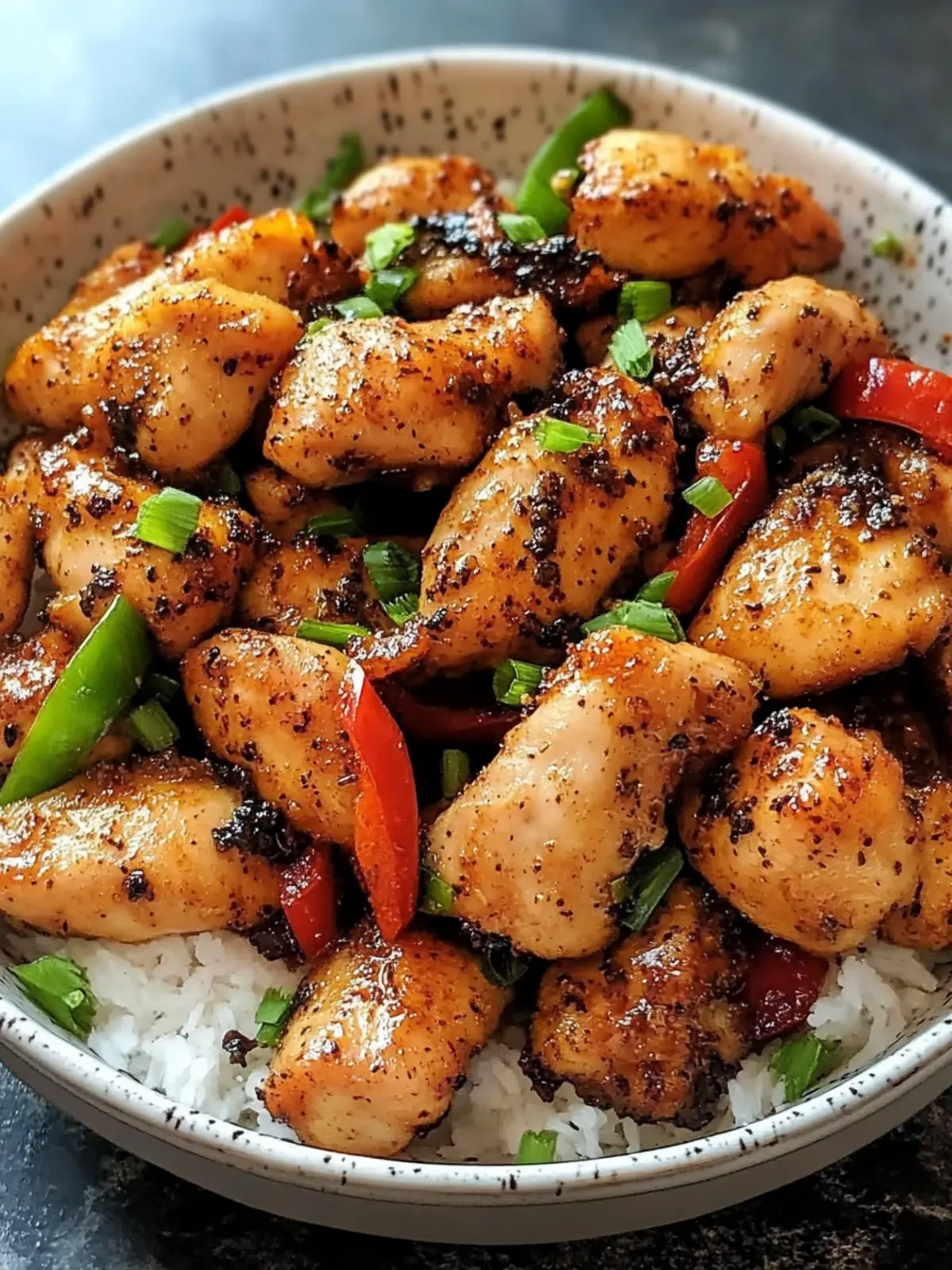 Easy Black Pepper Chicken