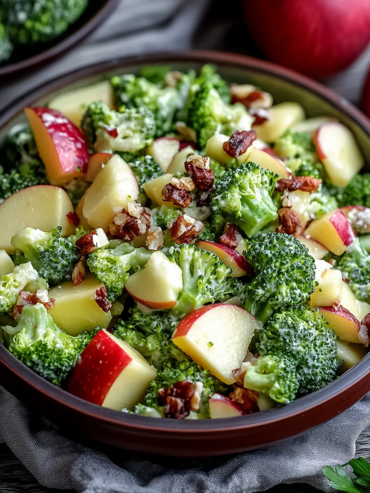 Honeycrisp Apple Broccoli Salad