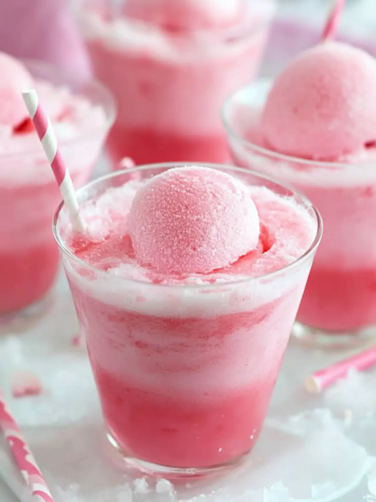 Pink Sherbet Punch Recipe for Valentines Day