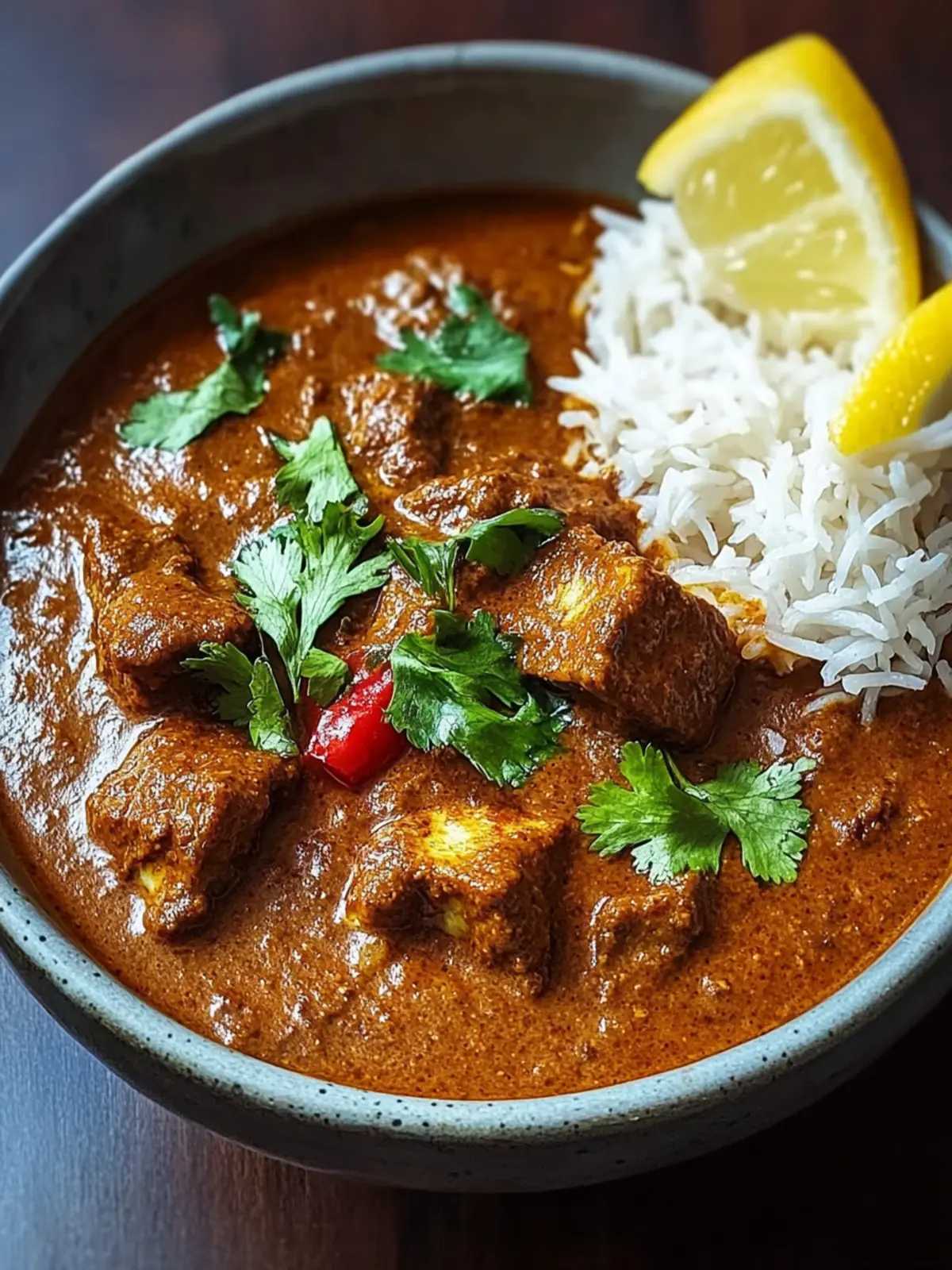 Indian Beef Curry with Tomato Gravy