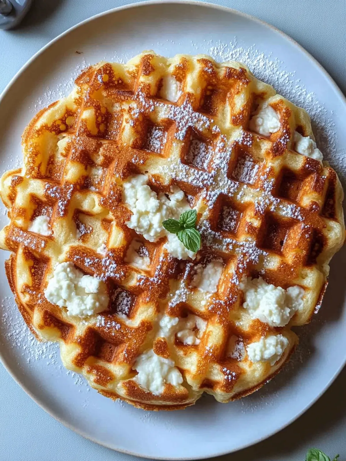 Cottage Cheese Chaffle
