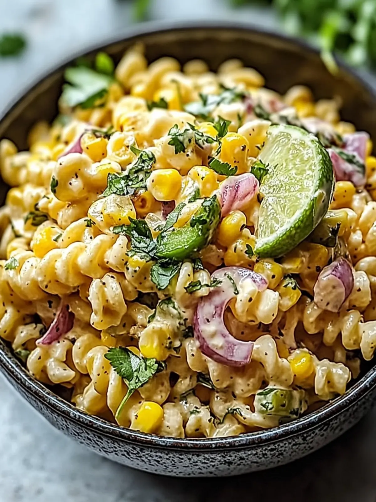 Mexican Street Corn Pasta Salad