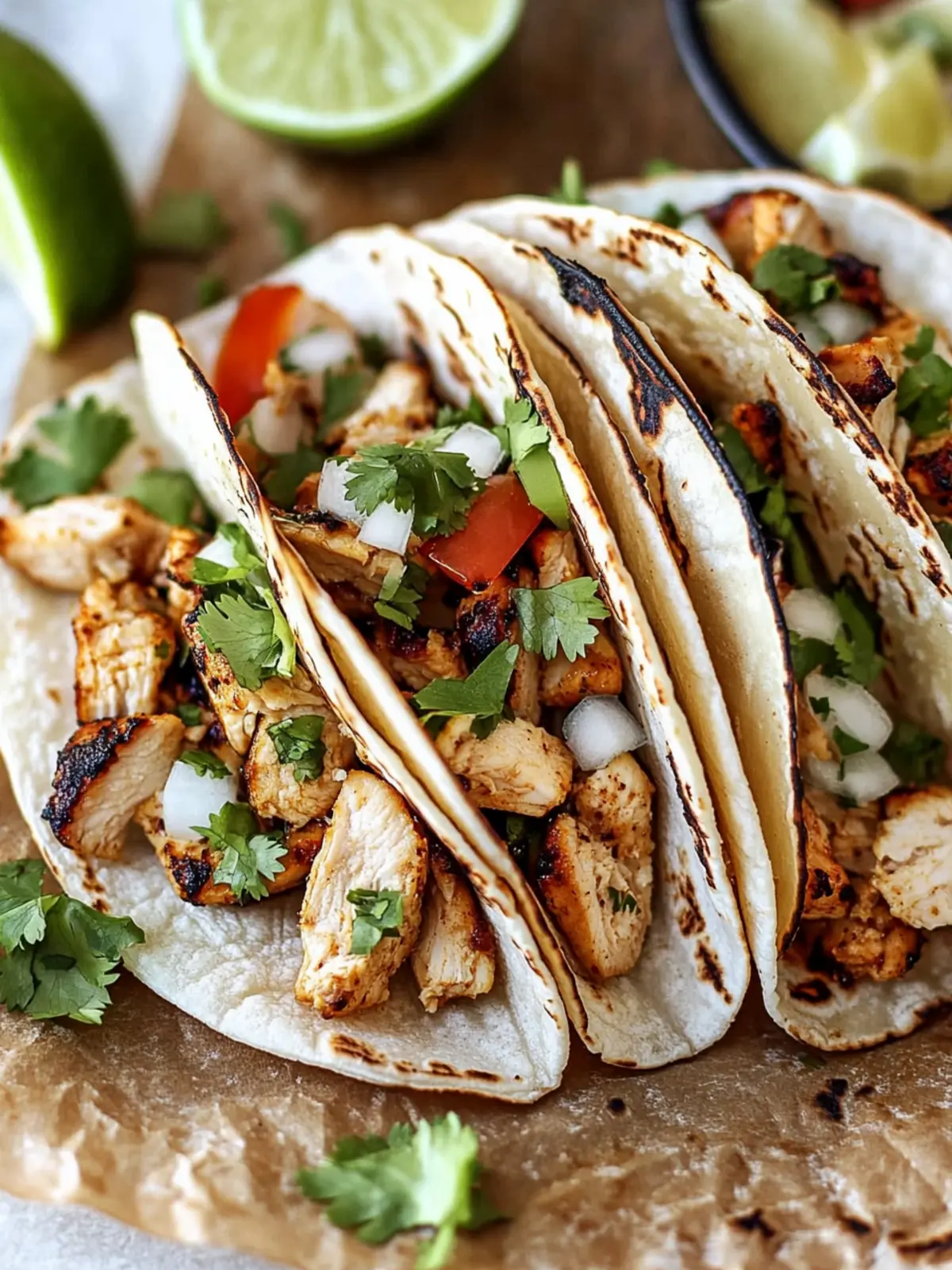 Chicken Street Tacos Recipe