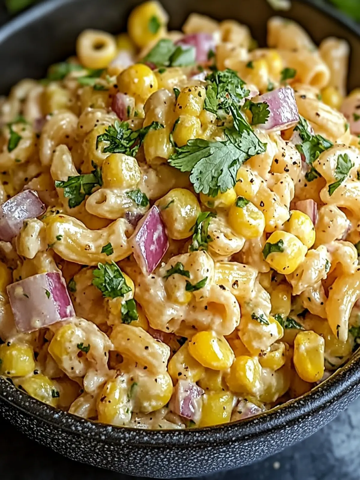 Mexican Street Corn Pasta Salad