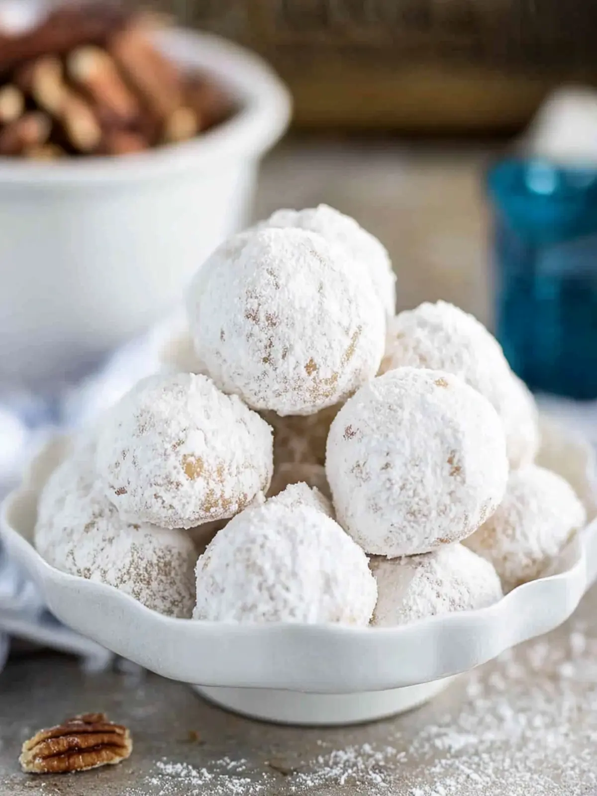 Low Carb Pecan Snowballs