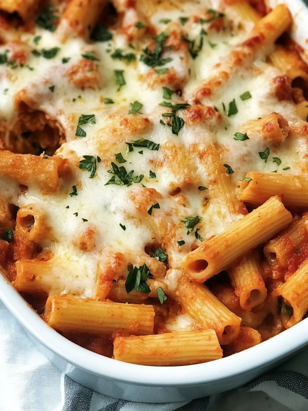 Meatless Baked Ziti