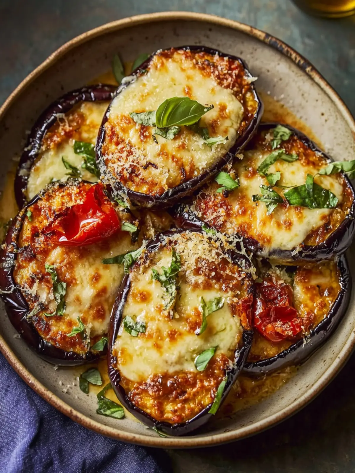 Charred Aubergine Parmigiana